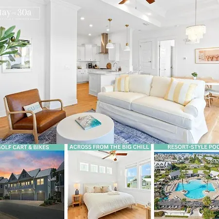 Cabana By Stay On 30A- Pool, Bikes, Golf Cart